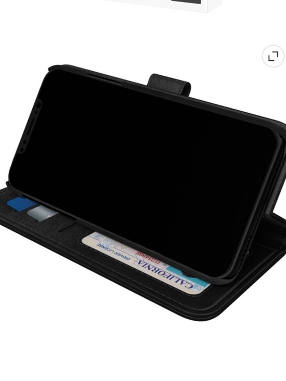 SKECH Polo Book Wallet Phone Case - Black iPhone XR New